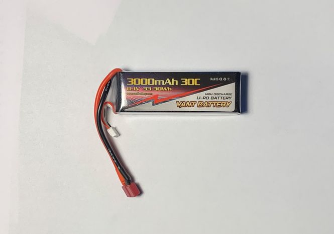 Hovedbilde Vant 11.1V 3000mAh 30C Deans XH
