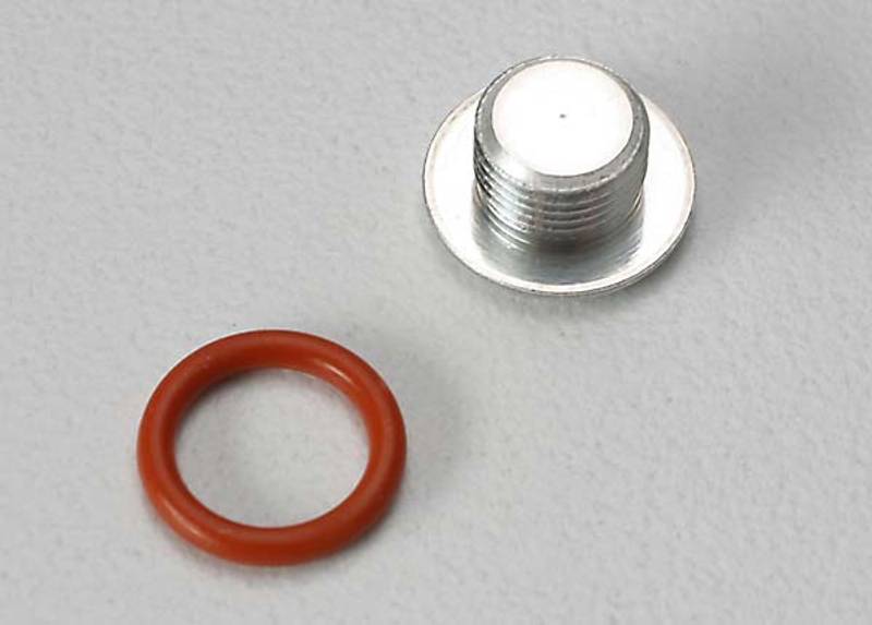 Traxxas 5240 End cap, carburetor body/ 6.2x1.2mm O-ring/ (1-each