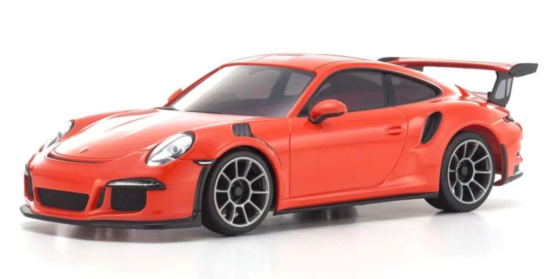 Kyosho MZP159OR MR-04N-RM Porsche 911 GT3 RS GT Painted Body (Orange)