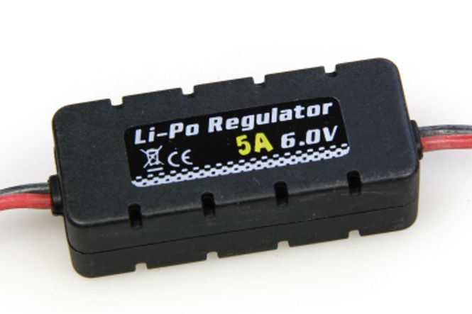 Hovedbilde Jperkins 5509889 Li-Po Regulator 6.0 Volt (5 Amp) BEC