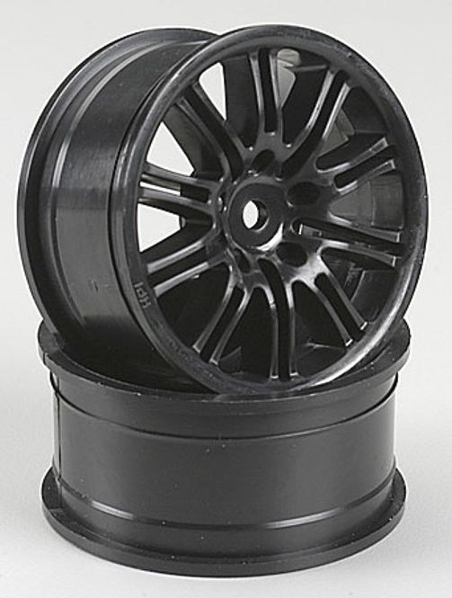 Hovedbilde HPI 3771 Racing 10-Spoke Sport Wheel 26mm Black (2)