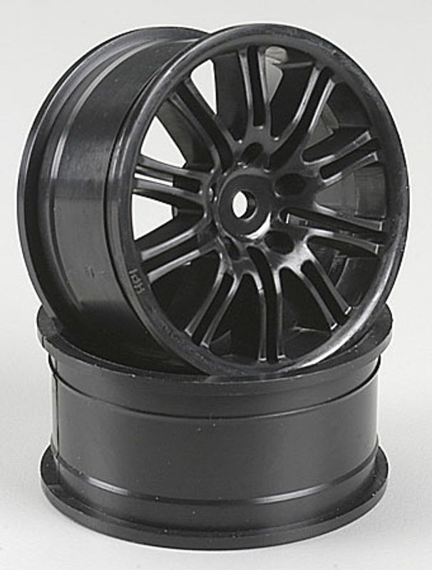 HPI 3771 Racing 10-Spoke Sport Wheel 26mm Black (2)