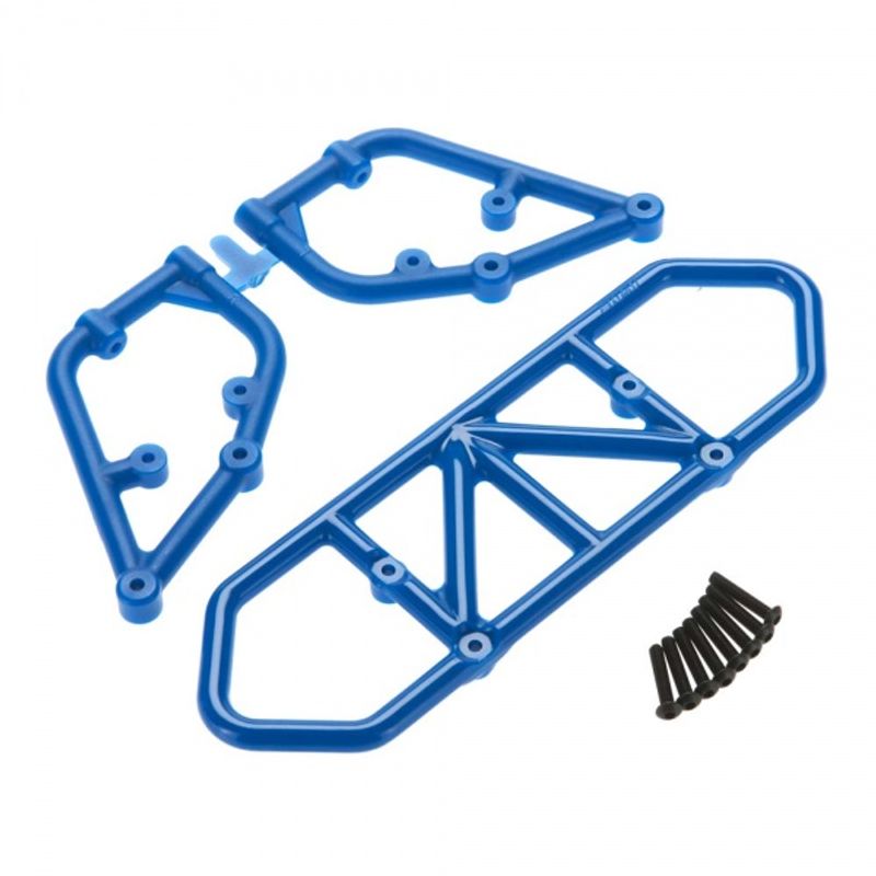 RPM 81005 Rear Bumper for Slash 2WD - Blue Replaces TRX 5936