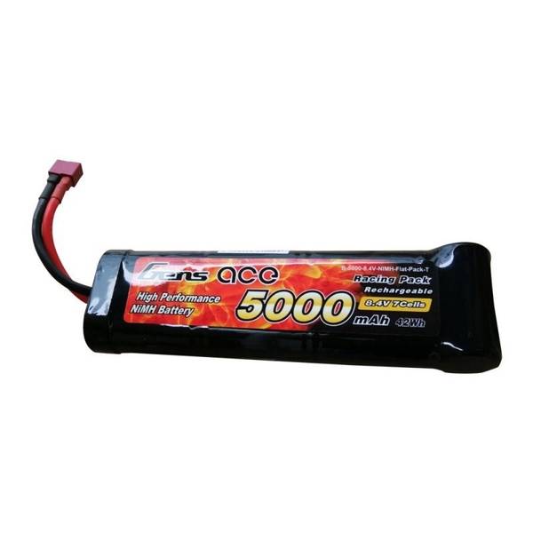 8.4V 5000mAh - Gens Ace - NiMh - Deans