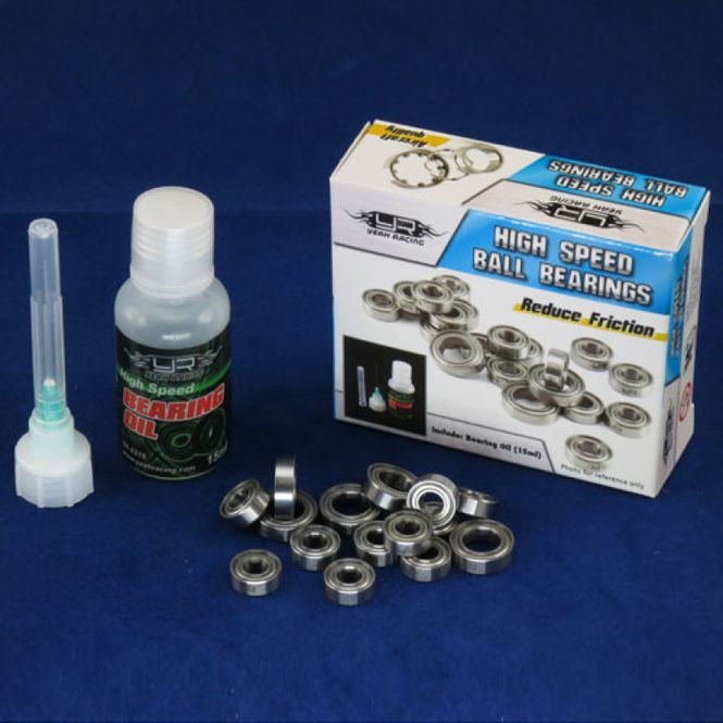 Hovedbilde Yeah Racing YB0254BX PTFE Bearing Set with Bearing Oil ...