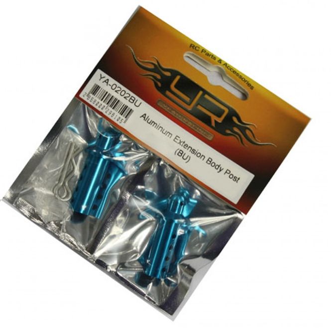 Hovedbilde Yeah Racing YA-0202BU Aluminum Extension Body Post ...
