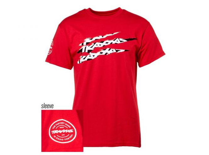 Hovedbilde Traxxas 1378 T-shirt Red Traxxas-logo Slash S