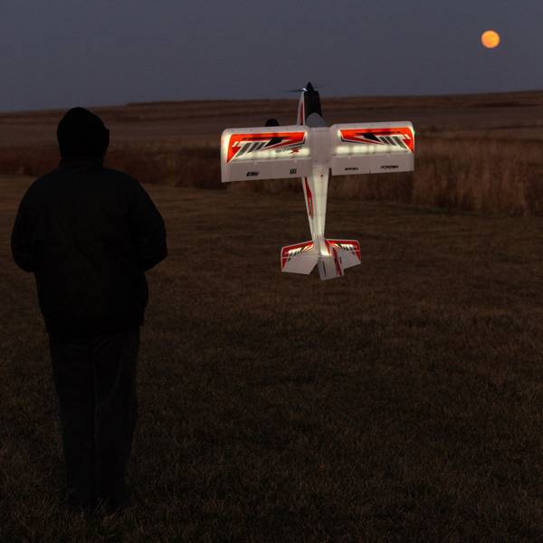 E-Flite Night Timber X 1.2m BNF Basic with AS3X & SAFE Select 