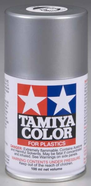 Tamiya 85017 Spray Lacquer TS-17 Aluminum Silver 3 oz
