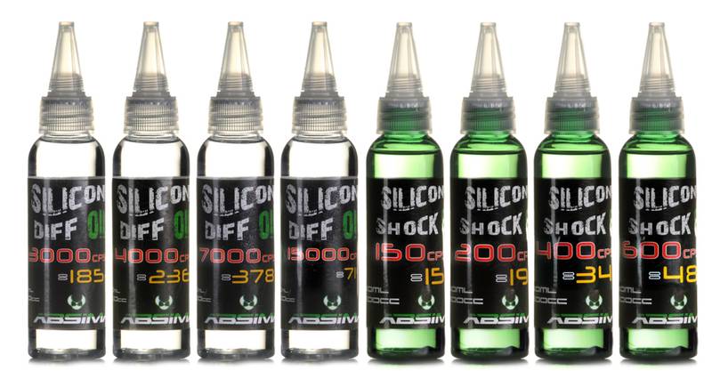 Absima 150CPS / 15WT  Silicone Shock Oil 60ml