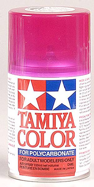 Tamiya 86040 PS-40 Polycarb Spray Translucent Pink 3 oz