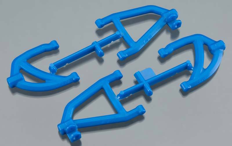 RPM 80675 Rear A-Arms Blue 1/16 Scale