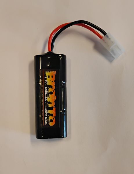 Bronto  7.2V 1600mAh miniSP Ni-Mh Tamiya