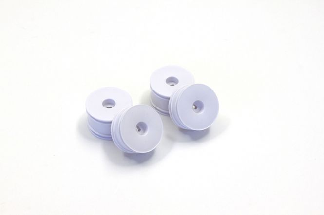 Hovedbilde KYOSHO MINI-Z BUGGY WHEEL SET (LAZER) (4) - WHITE
