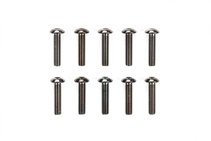 Tamiya 51630 3x12mm Steel Hex Head Screws (10stk.)