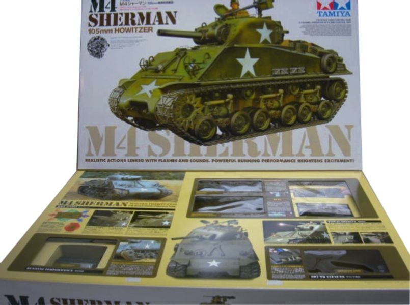 Tamiya 56014 1/16 M4 Sherman Tank 105mm Kit