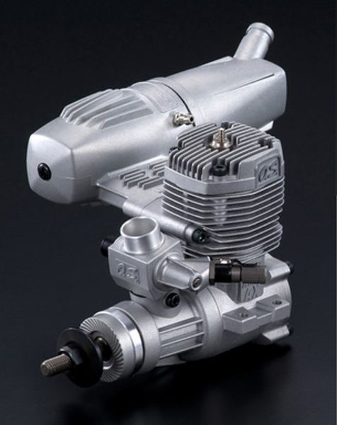 OS MAX-46AXII 7.45cc 2-stroke Engine w/ Silencer