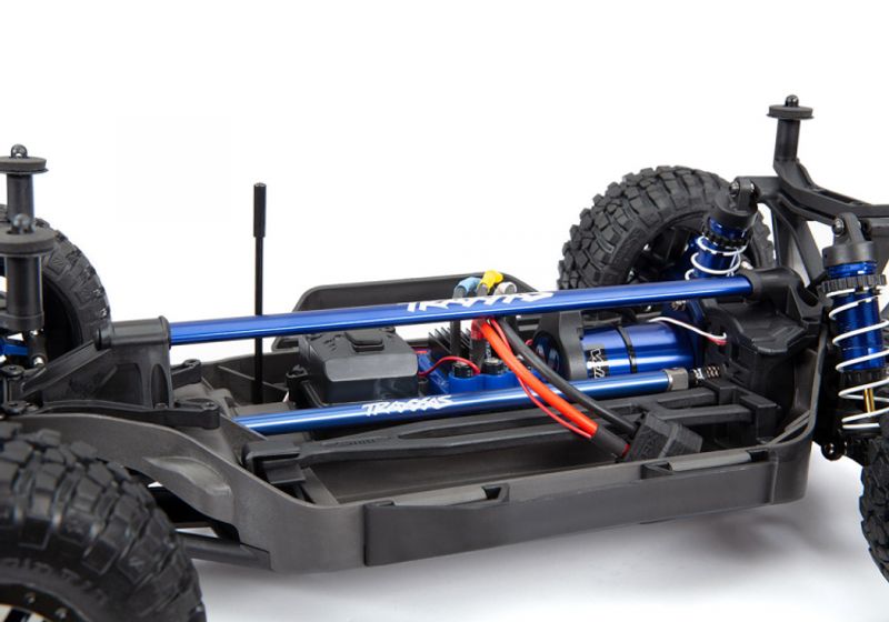 Traxxas 6730A Chassis Brace Kit Alu Orange