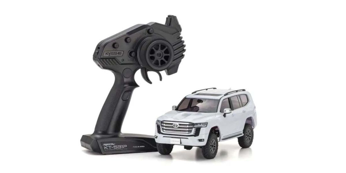 Kyosho 32533PW Mini-Z 4X4 MX-01 Toyota Land Cruiser 300 Pearl Wh