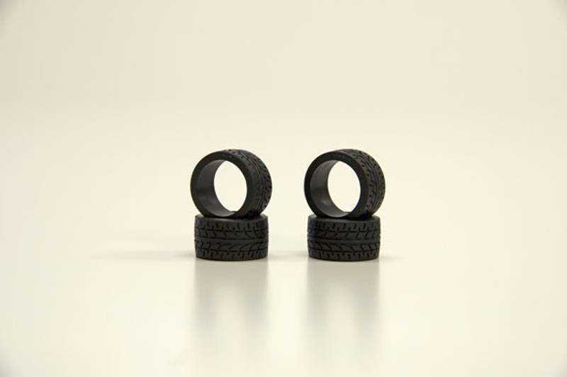 Kyosho MZW38-20 Mini-Z Racing Radial Tyres 20 Shore-Narrow (4)