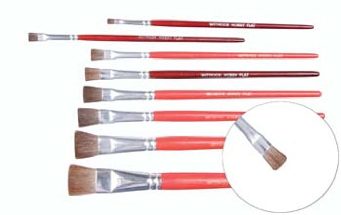 Hovedbilde Hobbypensel 422611 4 Flat/Fin