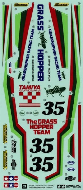 Tamiya 9495468 Sticker 58346