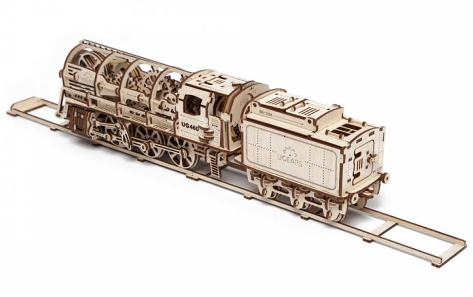 Ugears 70012 Steam Locomotiv U-460 with Tender