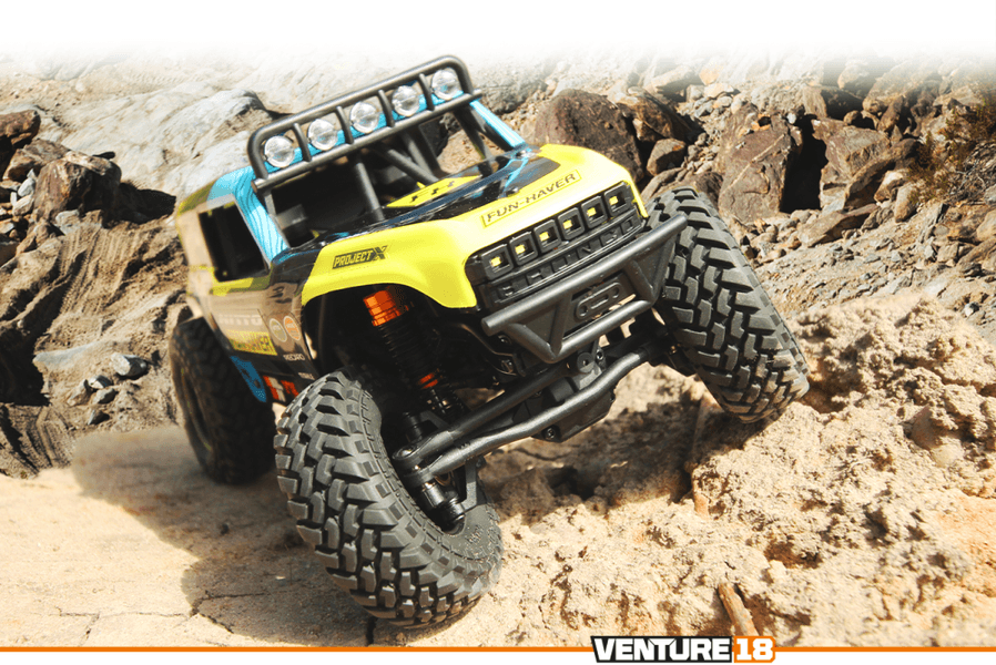 HPI Venture18 U4 Brushless Ford Bronco 4400 1/18 RTR 4WD (VGJR)