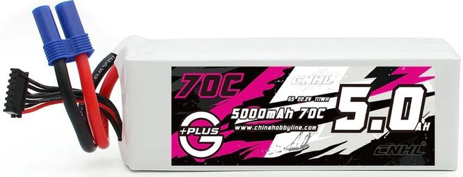 Hovedbilde 6s 5000mAh -70C - CNHL G+Plus Series EC5