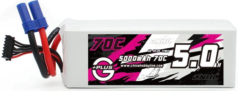 6s 5000mAh -70C - CNHL G+Plus Series EC5