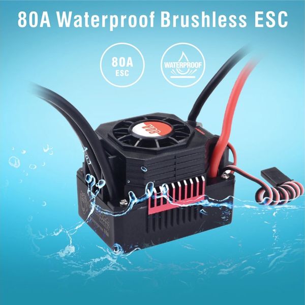 Surpass Hobby Combo 80A ESC m/3665 3500KV BL WP