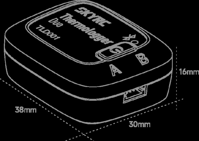 SkyRC 500043 Thermologger Duo TLD001