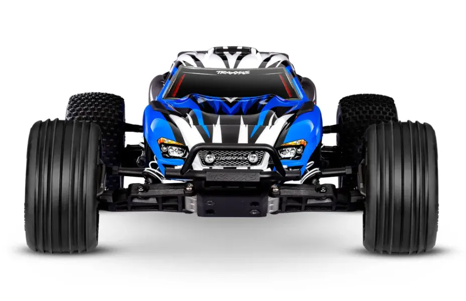 Traxxas 372548 Rustler 2WD 1/10 RTR TQ EHD BlueX With Battery/Charger