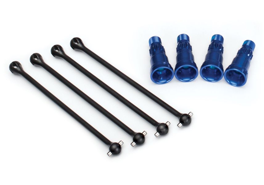 Traxxas 77096-4  X-Maxx 8S Belted 4WD Brushless TQi TSM BLUE