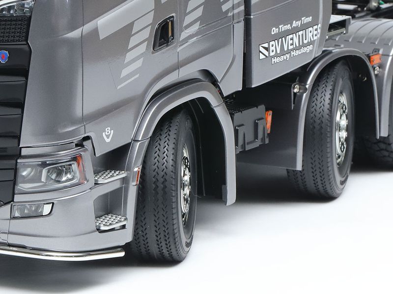 Tamiya 56376 SCANIA 8X4/4 PAINTED GUN METAL