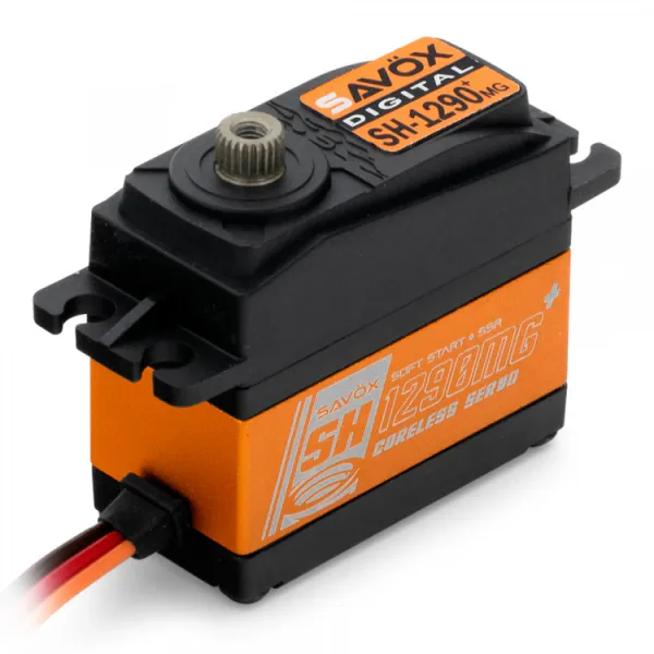 Savox SH-1290MG Plus Servo 5Kg 0,05s Alu Coreless Metal Gear