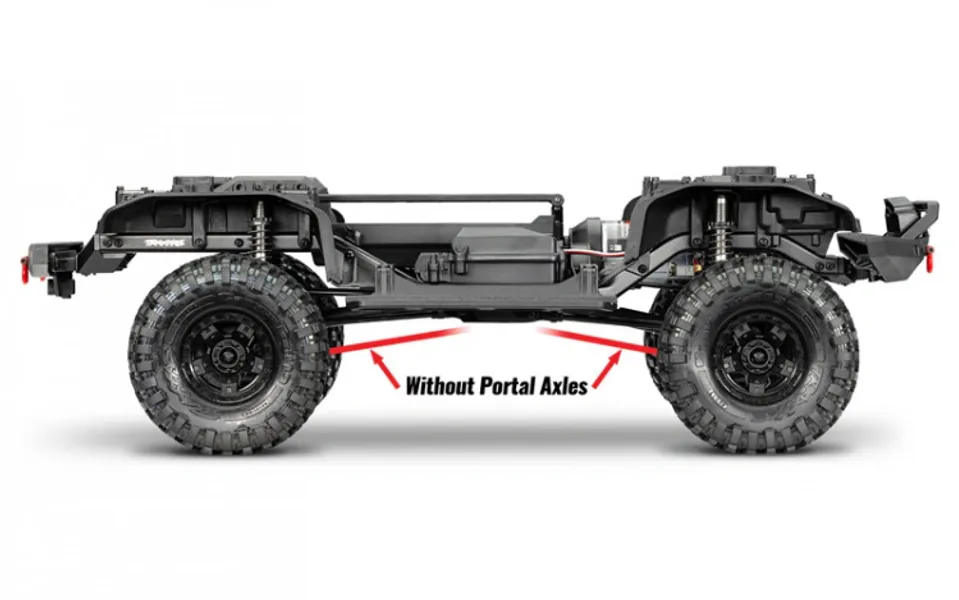 Traxxas 82224-4 TRX-4 Sport Scale Crawler Truck 1/10 RTR Clipless Bl&aring;