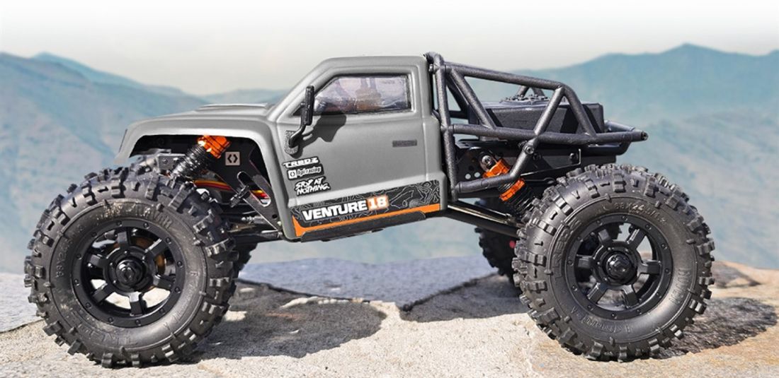 HPI 160808 Venture 18 CC Flux Comp Crawler Gunmetal
