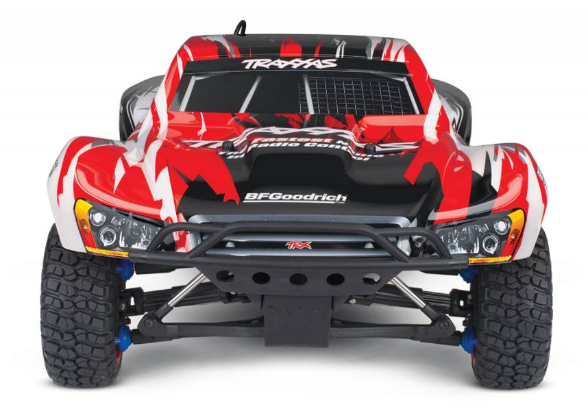 Traxxas 590763 1/10 Red Nitro Slayer Pro 4X4 TSM 4WD RTR