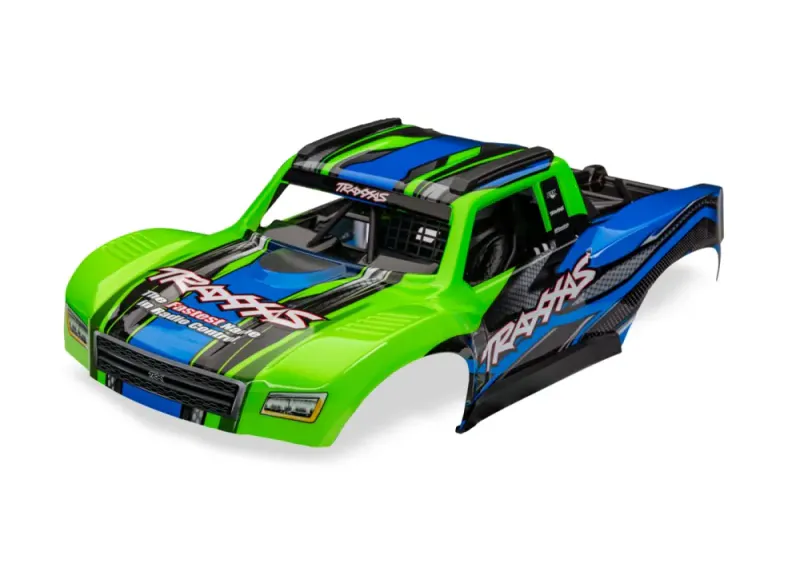 Traxxas 10811-GRN Body Mini Slash Green