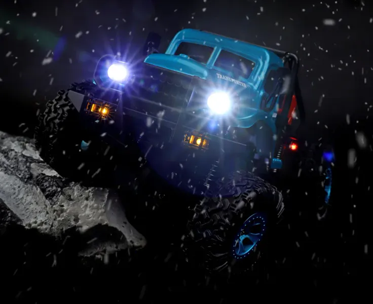 WLToys 184020 4WD Retro Crawler 1/18 RTR Red