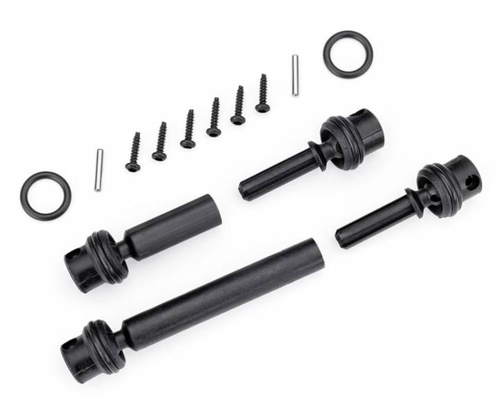 Traxxas 9855 Driveshafts Center F&R Set TRX-4M High Trail