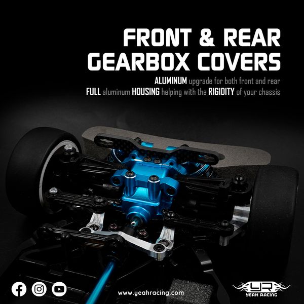 Yeah Racing TATT-S07BU Alu Performance Damper Upgrade Set Tamiya