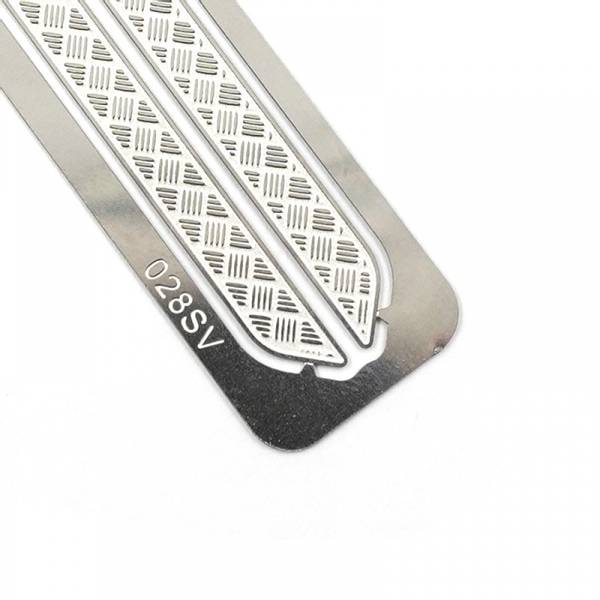 Yeah Racing TR4M-028SV STAINLESS STEEL ROCK RAILS DIAMOND PLATE 