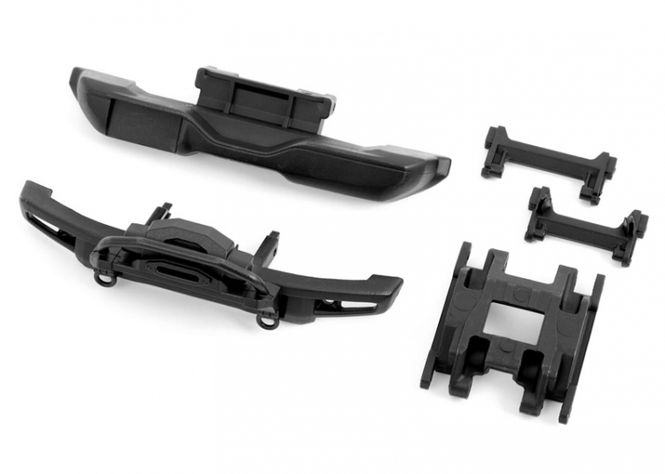 Hovedbilde Traxxas 9735A Bumper Front & Rear w/ Mounts Ford ...