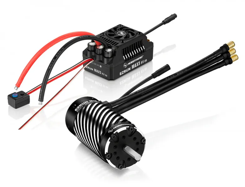 Hobbywing 38010602 EzRun Combo MAX5 HV G2 - 56118SD 800kV Sensored