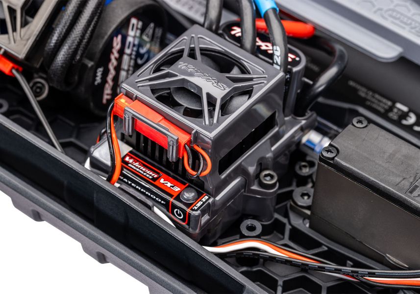 Traxxas 67454-4 Stampede 4x4 1/10 HD VX3 BL 3S RTR Black