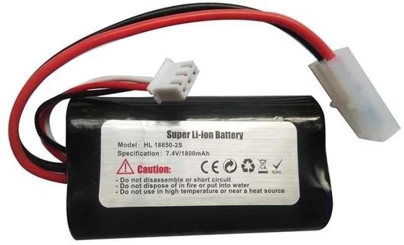 HengLong 2s 1800mAh Li-Ion 18650 Tamiya