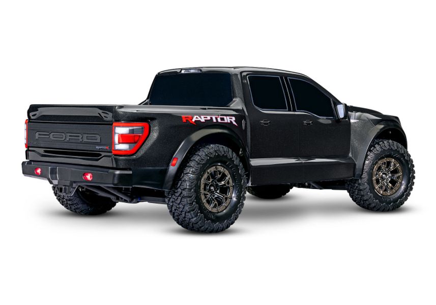 Traxxas 101076-4-BLACK Ford F-150 Raptor R 4WD 1/10 RTR TQi 