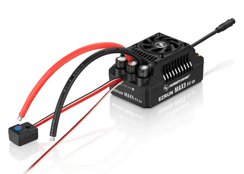 Hobbywing 30104200 EzRun MAX5 HV G2 250A 6-12S Sensored WP ESC 1/5